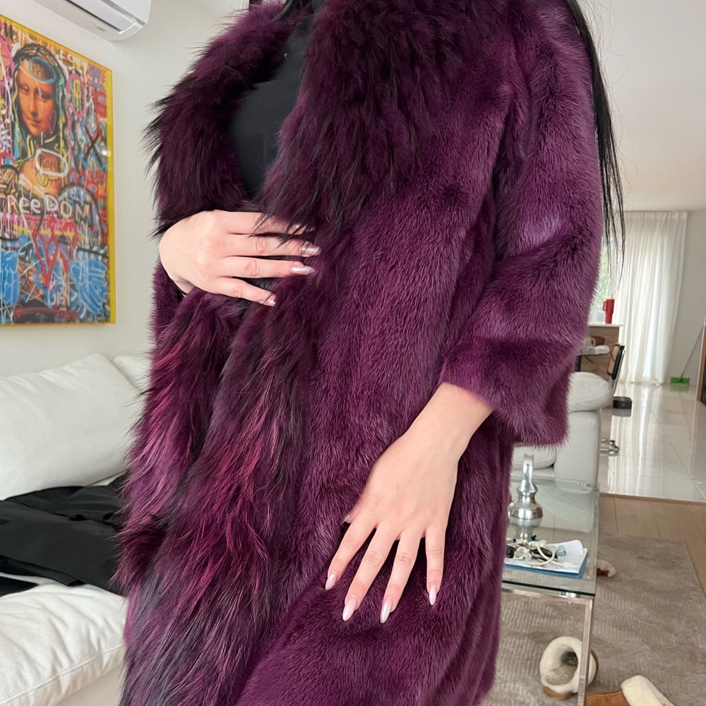 REAL RUSSIAN MINK FUR JACKET
